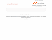 Tablet Screenshot of carouselfineart.com